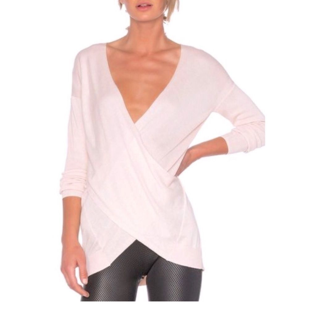 Vimmia Shavasana Reversible Sweater blush  size XL New with tags